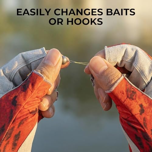 KastKing Sol Armis UPF50+ Fingerless Fishing Gloves, Men and Women - Image 5