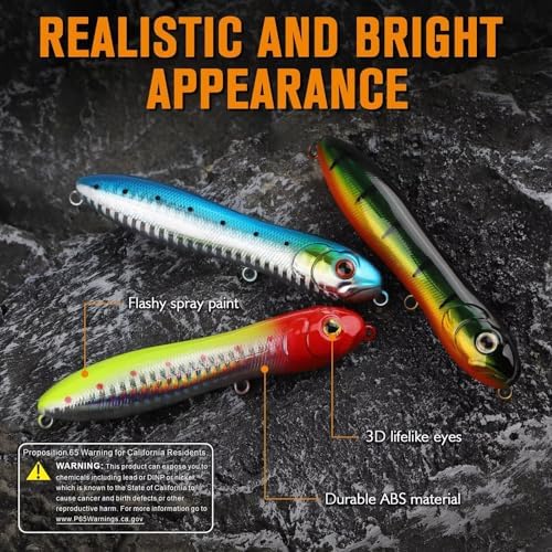 Dovesun Catfish Float Rigs with Catfish Rattles Rattling Catfish Tackle for Bank Fishing Santee Rig 6PCS - Image 3