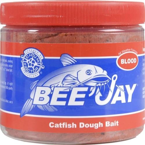 Bee-Jay Blood Flavor Catfish Dough Bait Used to Attract Fish, Red by Unknown