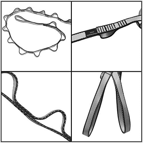23KN (5070 lbs) Heavy Duty Straps, 2 Pack Adjustable Daisy Chain Webbing - Image 5