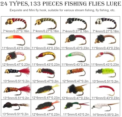 Fly Fishing Flies Assortment Kit - Image 2
