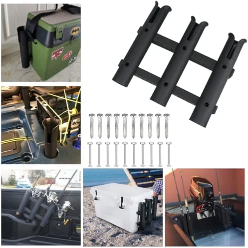 Fishing Rod Holders 6Tubes Boat Rod Holders with Screws - Image 7