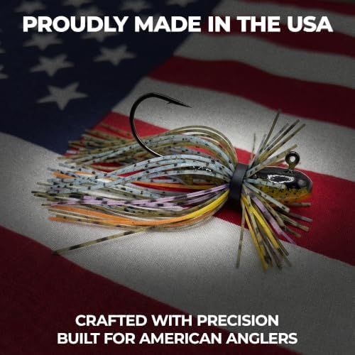 Spider Fishing Jig Lures, 1/4 and 1/8 Oz Finesse Style, 2-Pack - Image 5