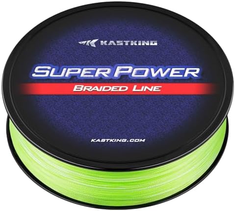 KastKing Superpower Braided Fishing Line, Abrasion Resistant Braid Line by KastKing