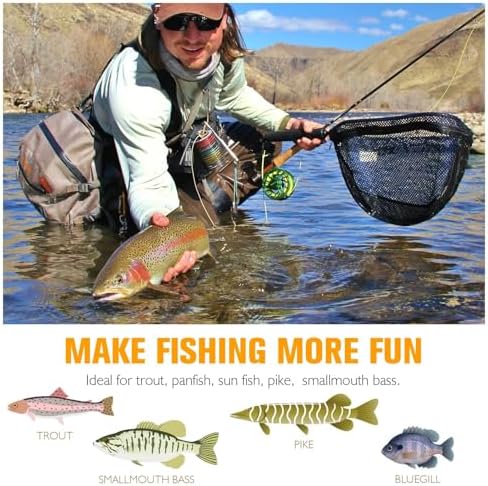 Dovesun Fly Fishing Trout Lures with Fishing Spinner 5PCS/10PCS - Image 5