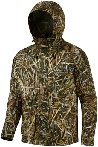 BASSDASH Walker-LW Breathable Waterproof Fishing Hunting Wading Jackets with Silent Outer Fabric for Men Women - Image 3