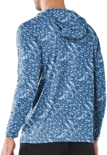 NORTHYARD Men's Sun Hoodie Long Sleeve Fishing Shirts UPF 50+ Rash Guard - Image 2