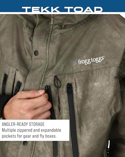 FROGG TOGGS Tekk Toad Waterproof Breathable Wading Jacket - Image 7