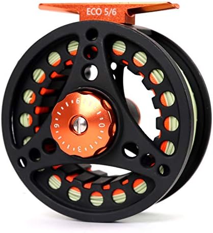 M MAXIMUMCATCH Maxcatch ECO Large Arbor Fly Fishing Reel (3/4wt 5/6wt 7/8wt) and Pre-Loaded Fly Reel with Line Combo - Image 2