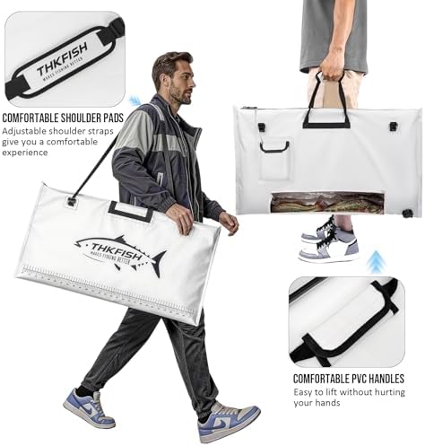 THKFISH Fish Tournament Weigh in Bag for Bass Fishing with Leakproof Zipper - Image 4