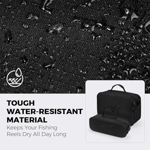 KastKing ReelTrove Fishing Reel Storage Case, Water-Resistant Fishing Bag - Image 6