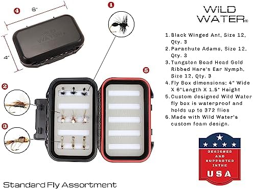 Wild Water Fly Fishing 5wt 9ft 7-piece Standard Fly Fishing Kit - Image 6