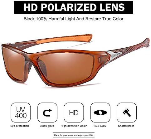 FAGUMA Sports Polarized Sunglasses For Men UV400 Protection - Image 3