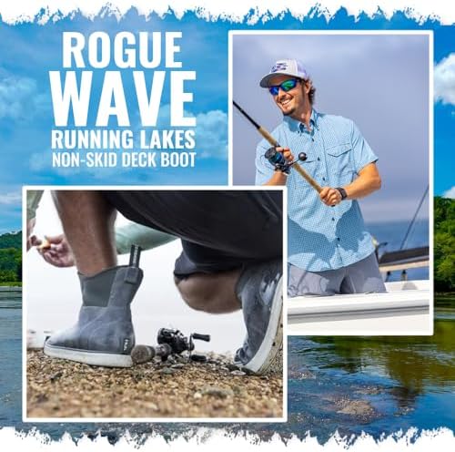 HUK mens Rogue Wave Shoe, High-performance Fishing & Deck Boot - Image 2