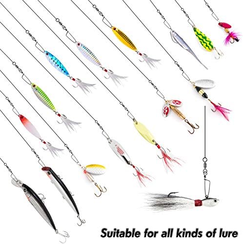 Dr.Fish 30 Pack Barrel Snap Swivels, Barrel Swivels Fishing Tackle Crane Rolling Coast Lock Snap Lure Leader Line Connector Fresh&Saltwater - Image 6