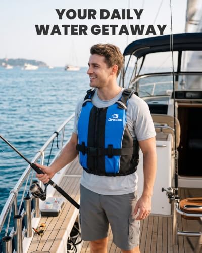 Owntop Swim Jacket Adult | Adjustable Crotch Strap | Large Armhole | Sturdy Zipper & Buckle | Kayak, Boating, Fishing, Paddle Sports - Image 5