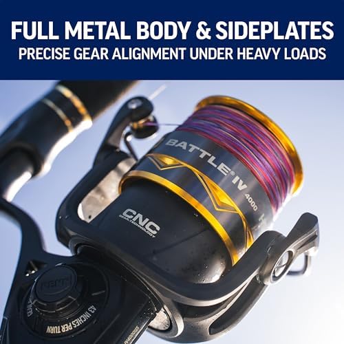 Penn Battle IV Spinning Fishing Reel - Image 3