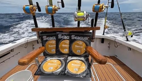 Seaguar Gold Label Big Game 100% Fluorocarbon Fishing Line Leader, 25 Yards, Multiple Weight Limits - Image 6