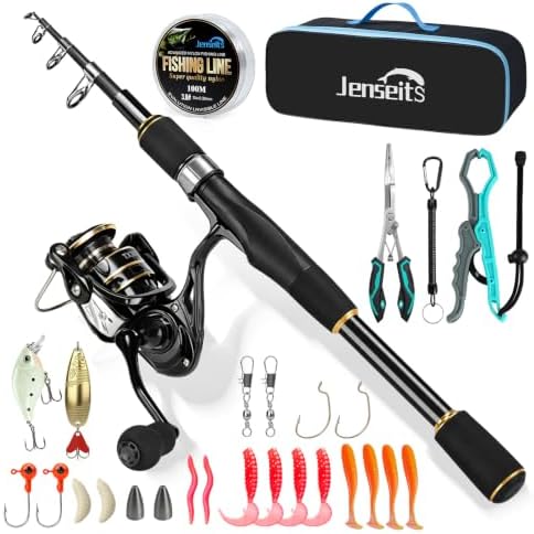 Jenseits Fishing Rods, Fishing Pole & Reel Combos for Freshwater Fishing by Jenseits