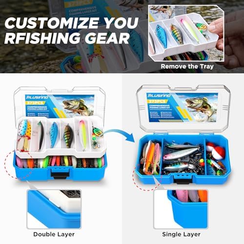 PLUSINNO Fishing Rod and Reel Combo Pole Gear Kit Telescopic Beginner - Image 5