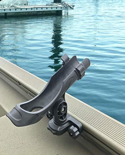 Brocraft Versatrack Track System Rod Holder / 90 Degree Lund Boat Sport Trak Rod Holder / Lund Boat Rod Holder - 4 Pack - Image 3