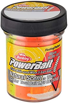 Berkley PowerBait Natural Glitter Trout Fishing Dough Bait by Berkley