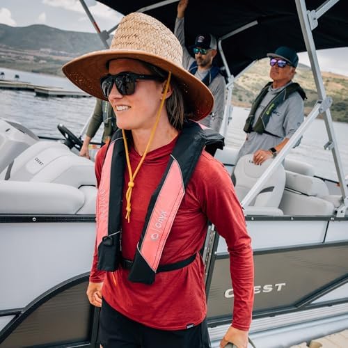 Onyx A/M-24 Automatic/Manual Inflatable Life Jacket, U.S. Coast Guard Approved, Low Profile, Compact Design, Manual Convertible Inflation Option - Image 5