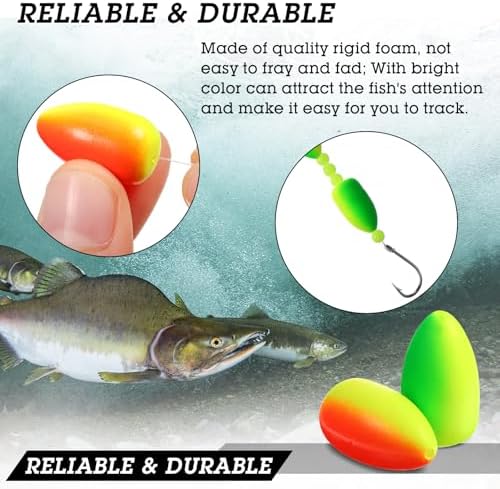 Skylety 60 Pcs Pompano rig Float Foam - Image 3