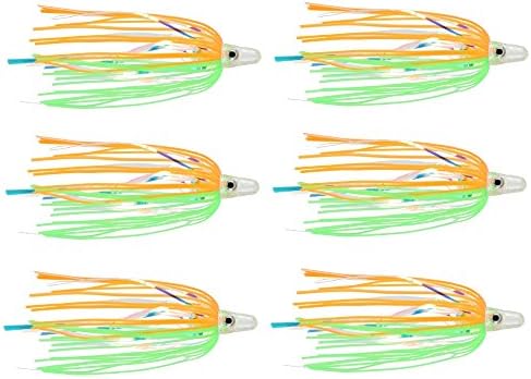 Silicone Holo Teaser - 6 Pack - 5 Colors to Choose from by LAST+CAST+TACKLE