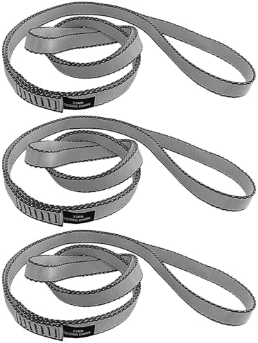 18MM Nylon Climbing Slings Runners 23 kN Strong Webbing Straps for Rock Climbing, Rappelling, Swing, Yoga Hammock etc by CAPARK
