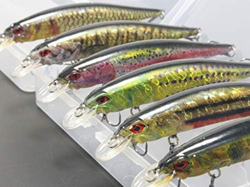 Minnow Crankbait for Bass Fishing Bass Lure Jerkbait Fishing Lures and Tackle Box - Image 2