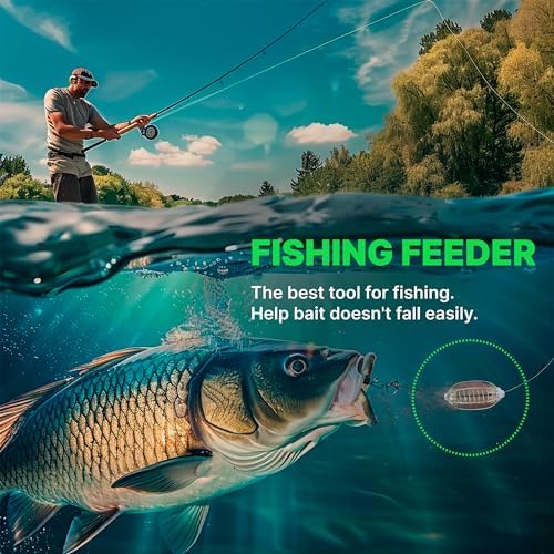 10pcs Spring Fishing Feeder Carp Сrucian Bream Tackle Cage - Image 5