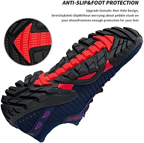 SOBASO Water Shoes Women Men Quick Drying Swim Beach Aqua Shoes for Water Sport Diving Hiking Sailing Travel - Image 6