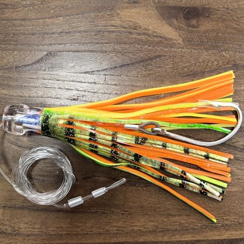 Set 6 Pcs Saltwater Trolling Lure 6.5/7/9 inch Marlin Deep Sea Fishing Bait - Image 5