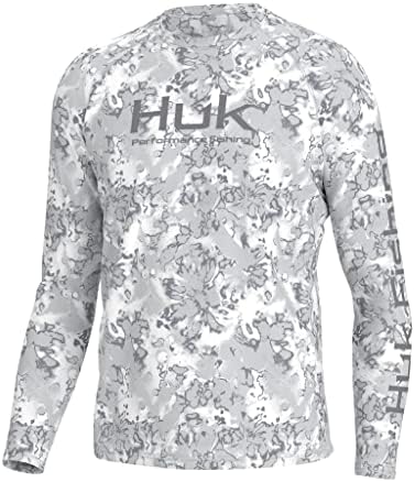 HUK Men's Pursuit Vented Long Sleeve Fishing Shirt (+30 UPF) by HUK