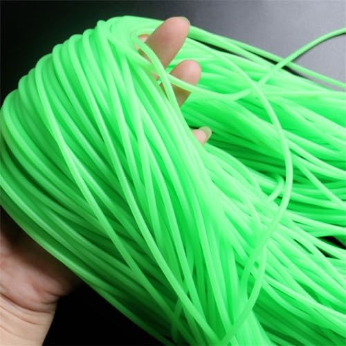 Luminous Tube 0.8/1/1.2/1.5/1.8/2mm Fishing Hook Line Tubing Silicone Glow Pipe Glow Tube Sleeves Glow in Dark Tubing - Image 4