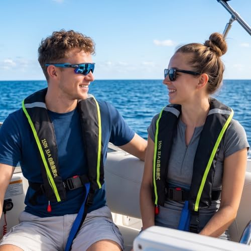 Automatic Inflatable Life Jacket,Preserver PFD for Adults,Life Vest for Adult,Supports Weight up to 330 pounds - Image 6