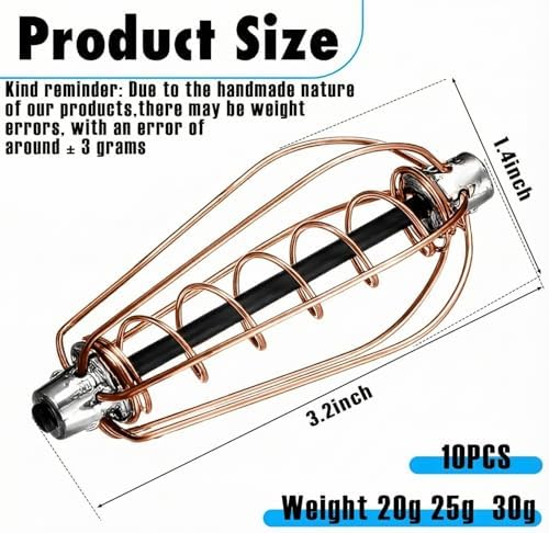 SiliFine 10 Pcs Method Feeders Carp Fishing - Image 2