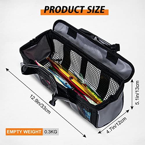 Goture Fishing Jig Bag, Portable Fishing Storage Tackle Lure Bag - Image 5