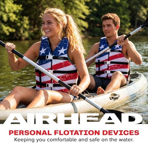 Sportstuff Stars & Stripes Life Jacket for Adults & Kids - USCG Approved Life Vest for Men, Women, Youth & Child, Open-Side Watersports Vest for Boating, Tubing & Swimming - Image 6