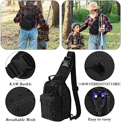 Sosation 134 Pcs Fishing Tool Beginner Starter Kit - Image 2
