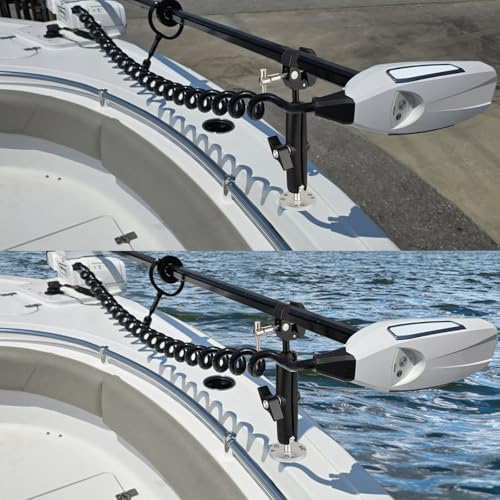 Trolling Motor Stabilizer Mount Support for Minn kota Terrova,360° Adjust - Image 7
