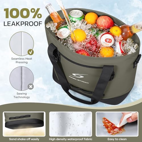 Maelstrom 30 Can Insulated Cooler Bag, Leakproof Soft Ice Chest - Image 3