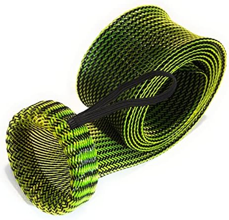 Reaction Tackle Rod Socks, Fishing Rod Sleeves and Covers for Spinning and Casting Rods, Breathable Mesh Rod Protectors with Elastic Band (2-Pack) - Image 2