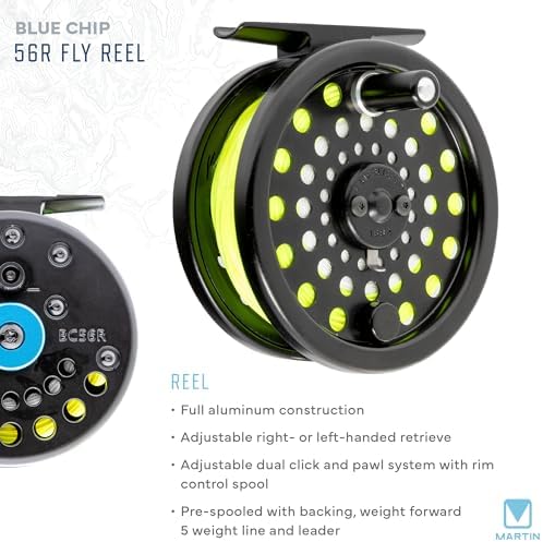 Martin Fly Reel and Fishing Rod Combo Kit - Image 5