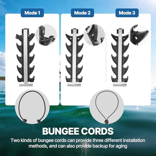 Fishing Rod Holder for Boat, Crappie Rod Holder for Transportation & Storage，Heavy Duty Angler Accessory for Fishing Boat & Pontoon boat (8 Rod) - Image 4