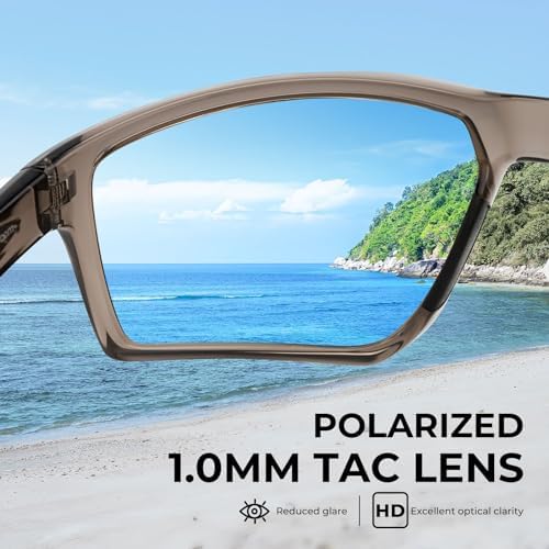 KastKing Osage Polarized Sport Sunglasses for Men and Women, Wrap Design - Image 5