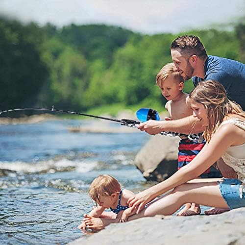 ODDSPRO Kids Fishing Pole Pink, Portable Telescopic Fishing Rod and Reel Combo Kit - with Spincast Fishing Reel Tackle Box for Girls, Youth - Image 6