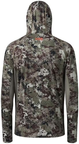 BASSDASH Men's UPF 50+ Camo Long Sleeve Hunting Fishing Hoodie Shirt - Image 2