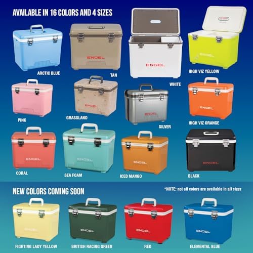 ENGEL 13qt Leak-Proof, Air Tight, Drybox Cooler and Small Hard Shell Lunchbox for Men and Women - Image 5